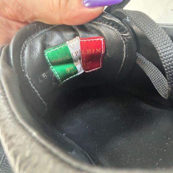 Philip plein men’s sneakers size 45 - Picture 5 of 8